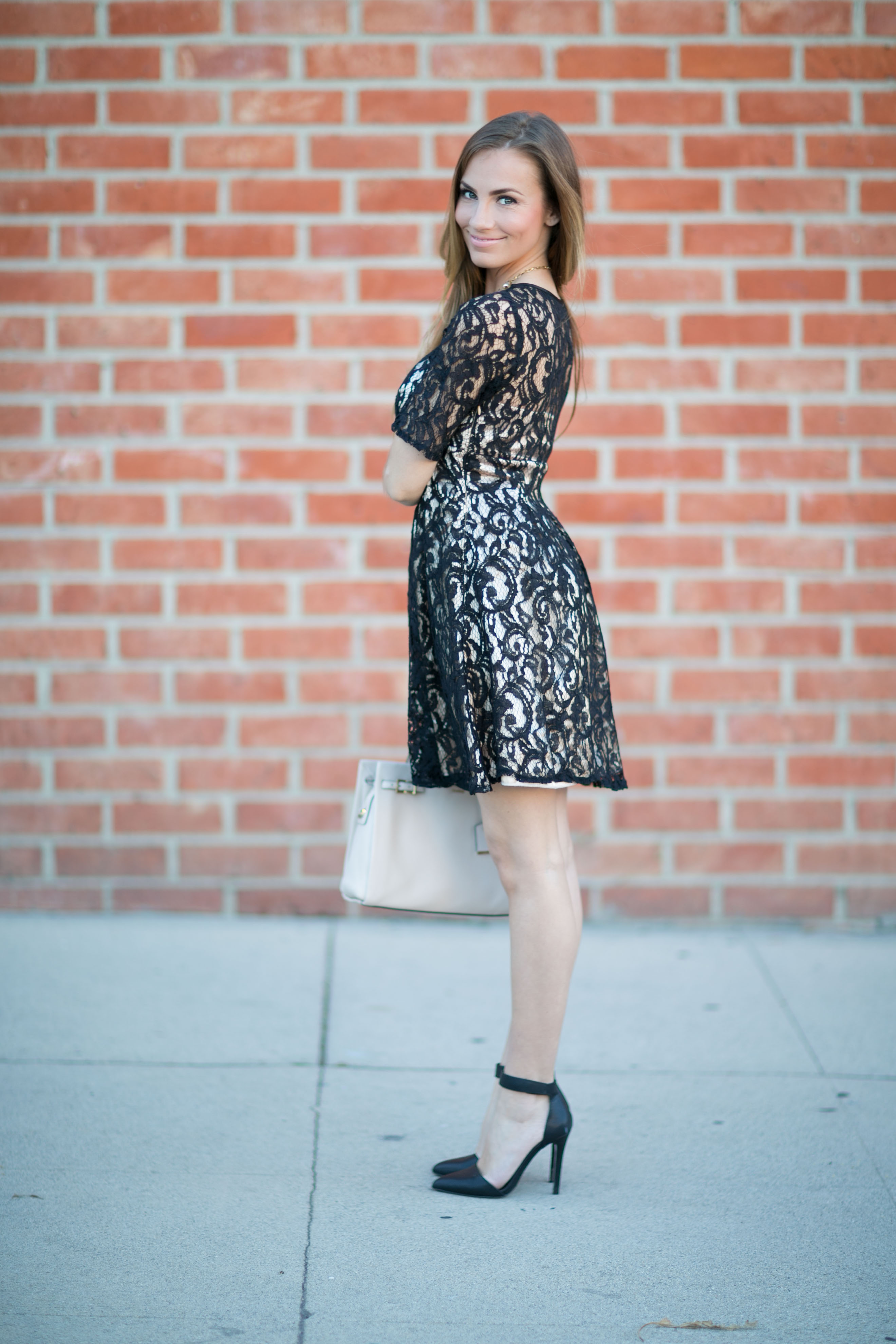 Valentine's Day date night dress angela lanter Hello Gorgeous