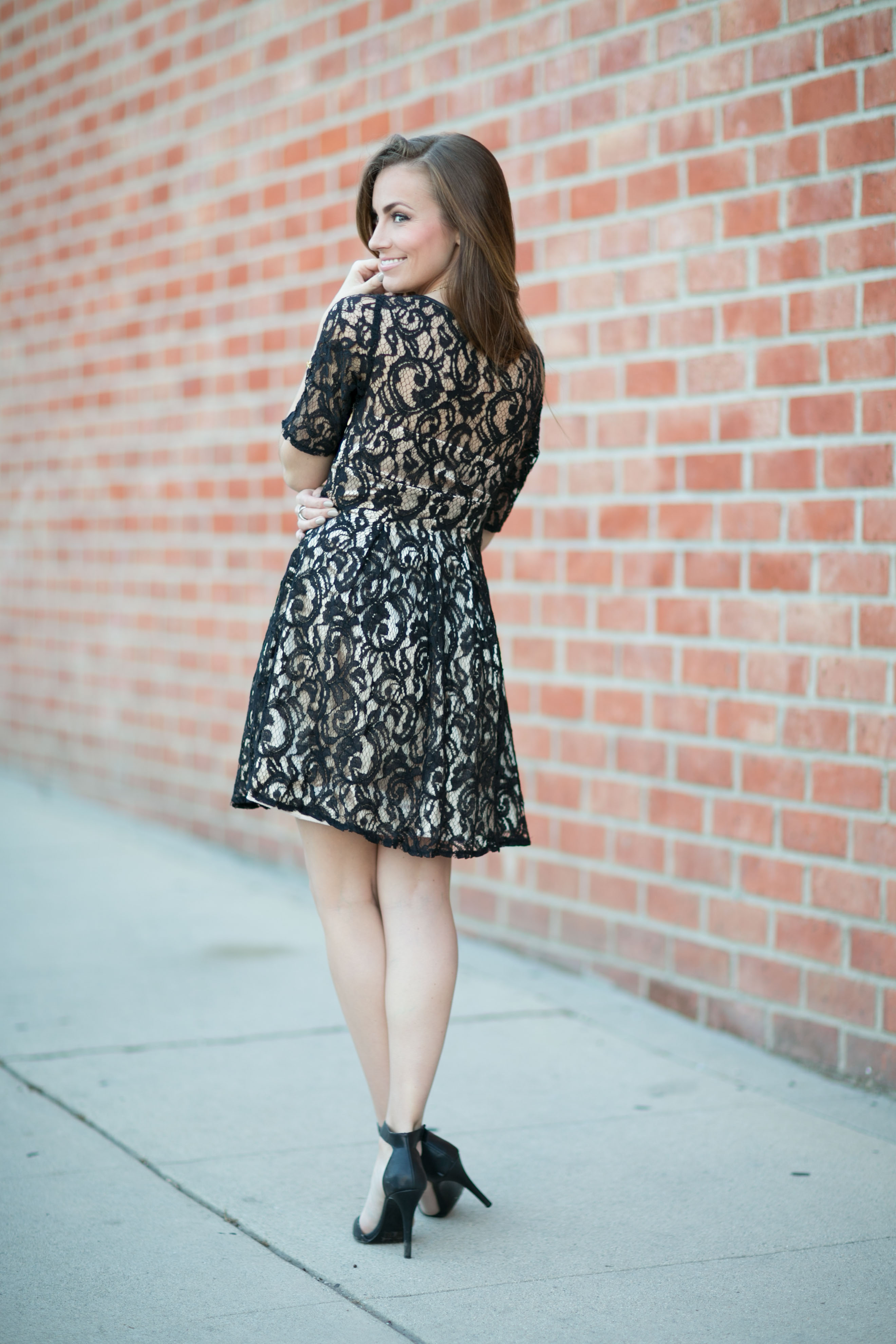 Valentine's Day date night dress angela lanter Hello Gorgeous
