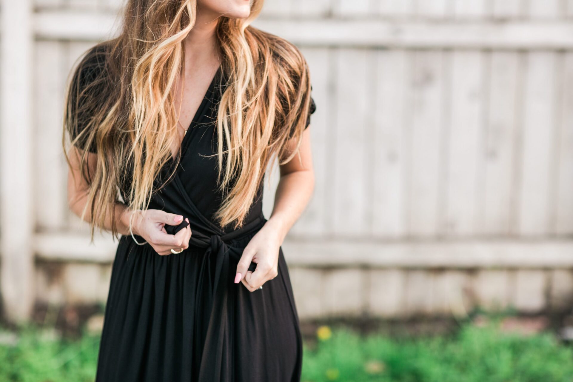 Asos wrap maxi dress and steve madden lace-up fringe sandals