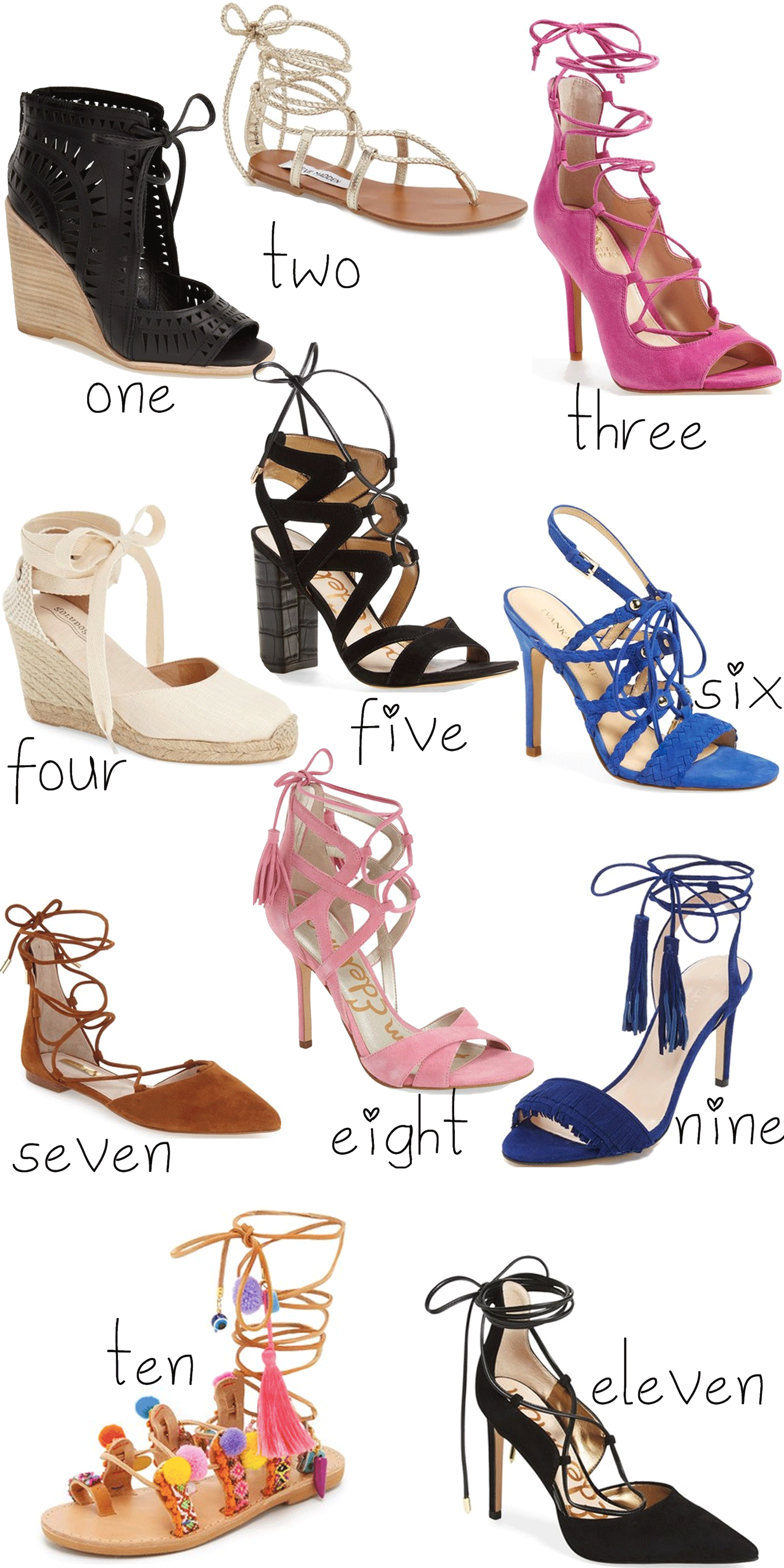 Angela Lanter 11 Lace Up Shoes for Spring and Summer