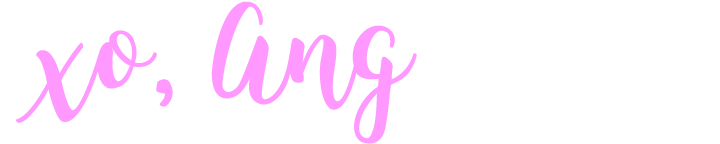 angela lanter hello gorgeous signature xo, ang