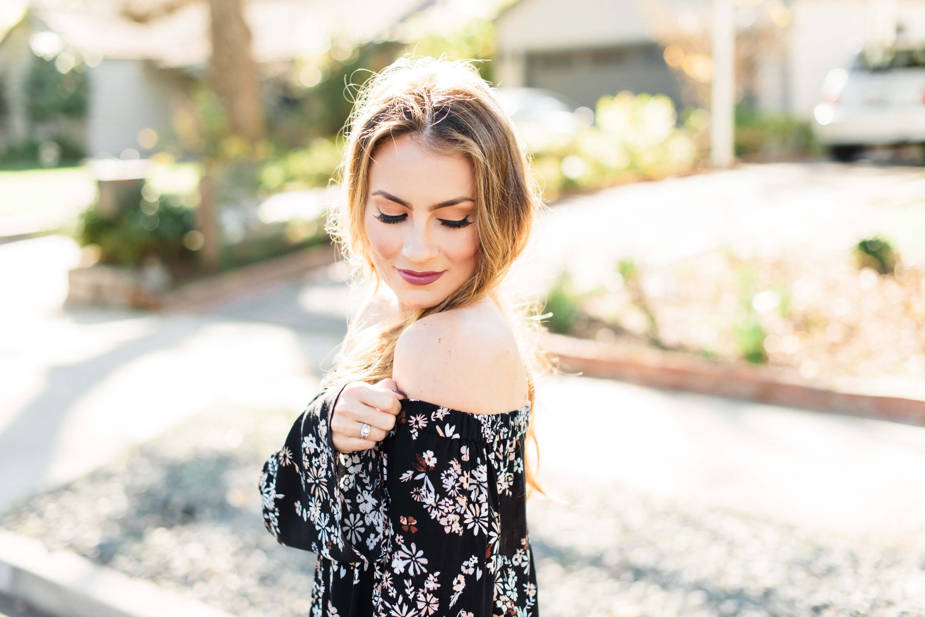 $45 top worn two ways angela lanter hello gorgeous