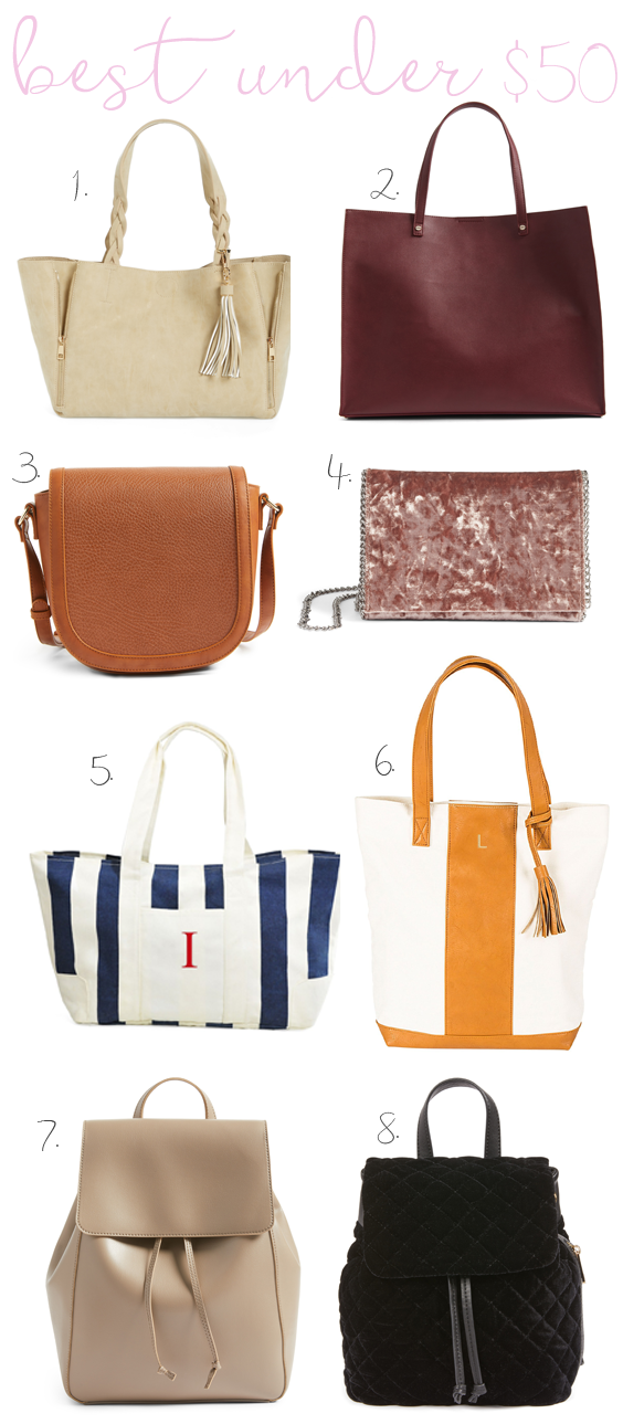 Nordstrom anniversary sale best handbags under $50 angela lanter hello gorgeous