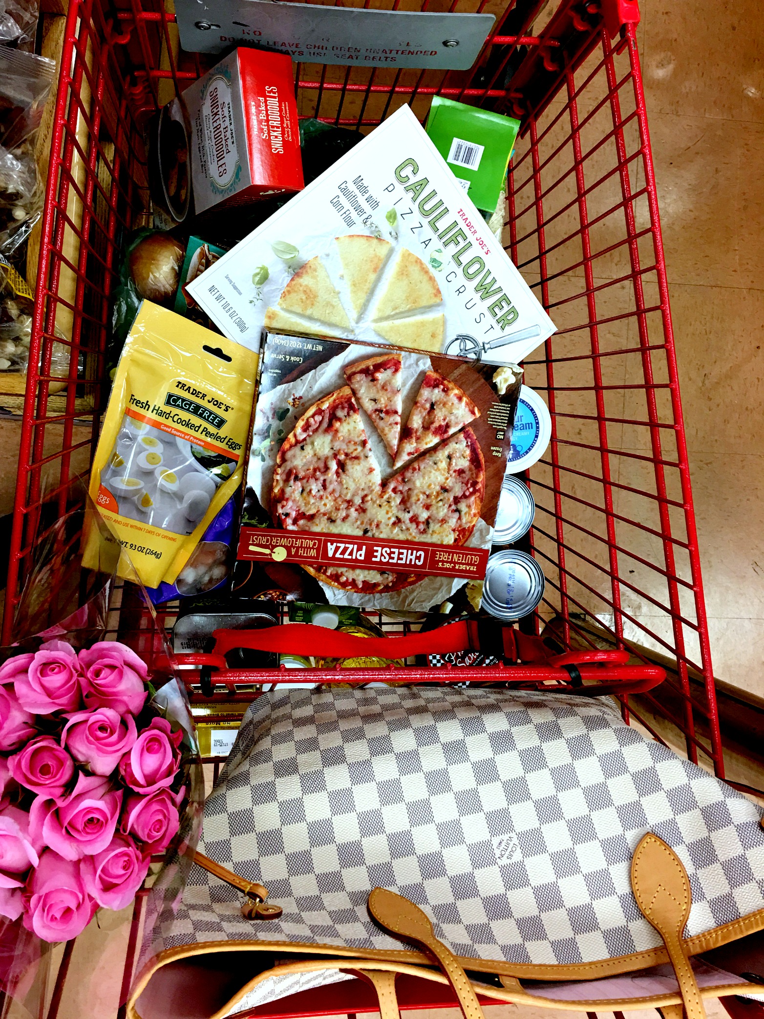 Trader Joe's Shopping Cart Angela Lanter Hello Gorgeous