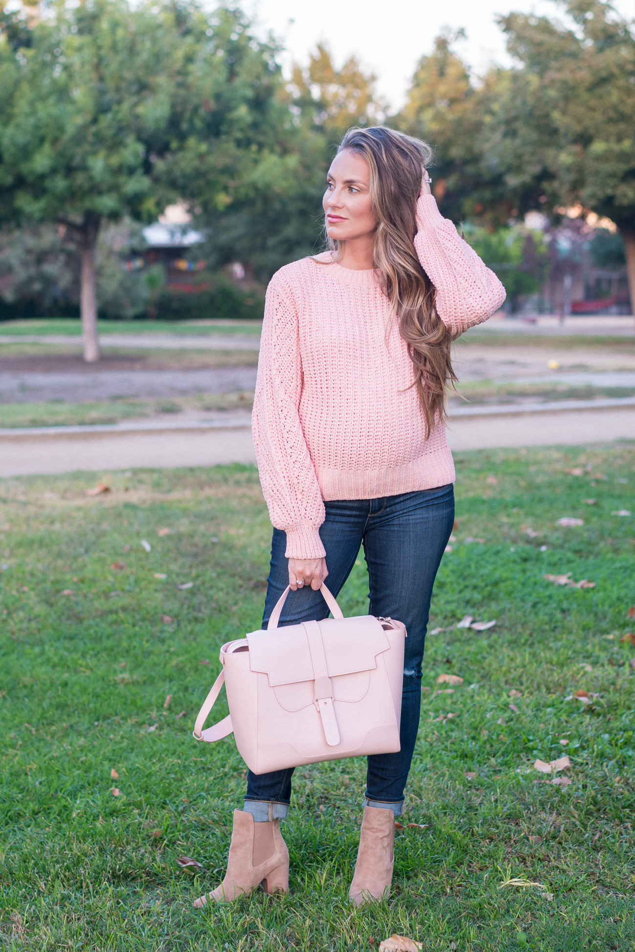 ASOS maternity sweater third trimester Angela Lanter Hello Gorgeous