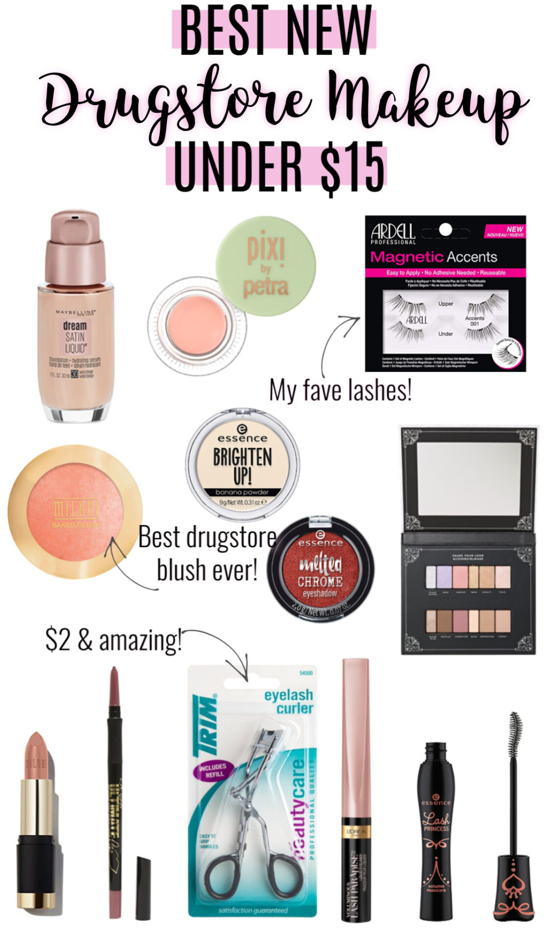 BEST NEW DRUGSTORE MAKEUP! FULL FACE TUTORIAL
