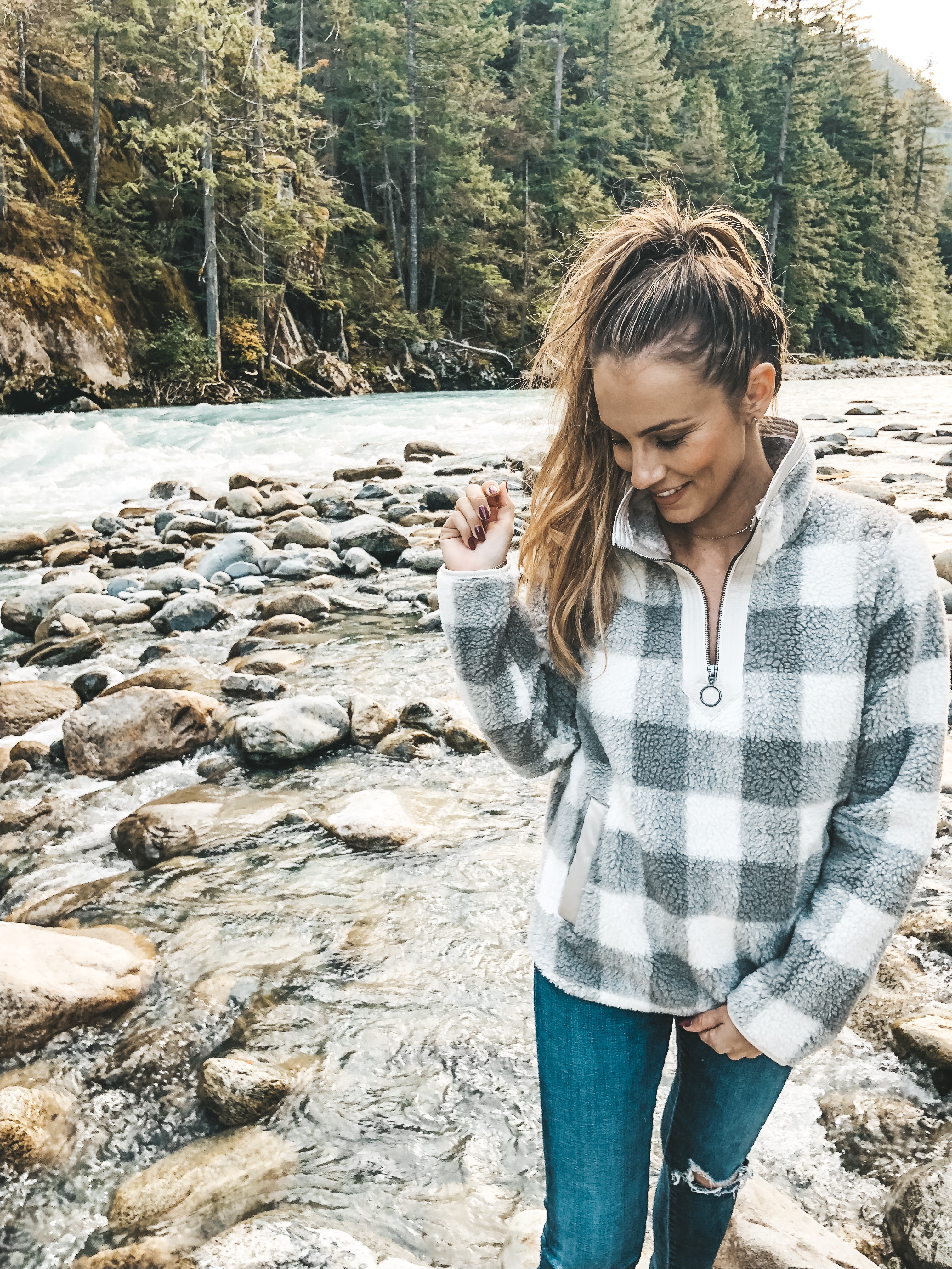 My Cozy $39 Fleece for Fall angela lanter hello gorgeous