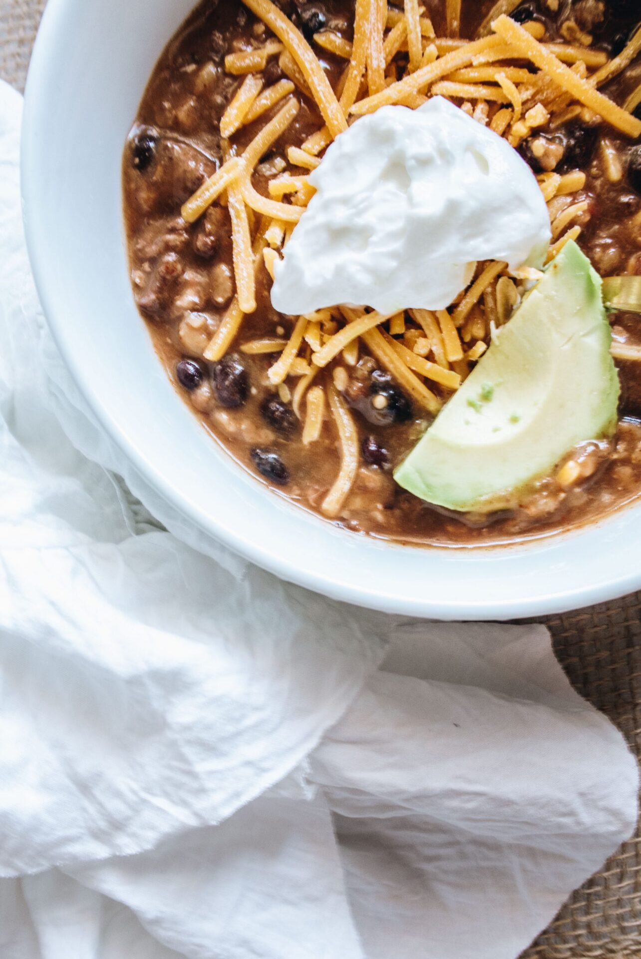 Easy & Delicious Slow Cooker Taco Soup angela lanter hello gorgeous