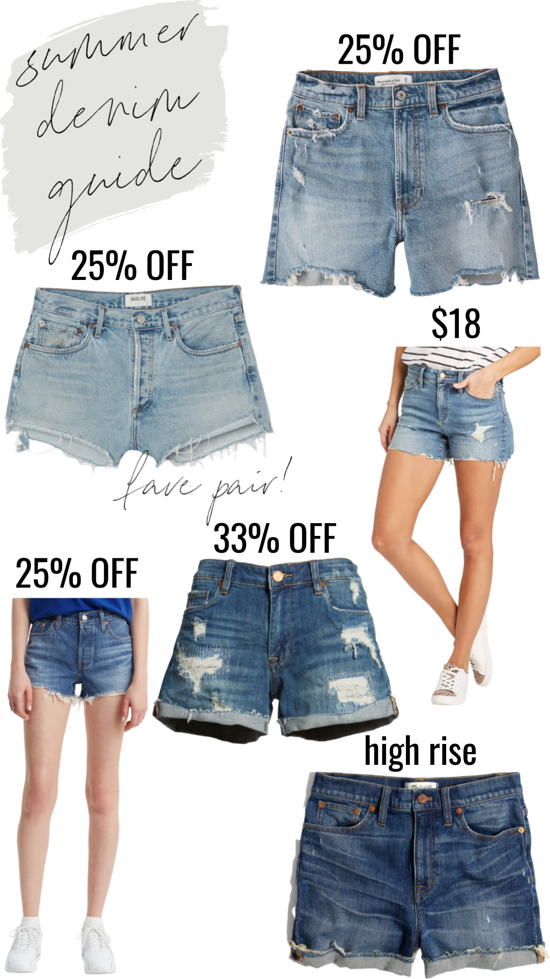 Summer Denim Shorts Guide