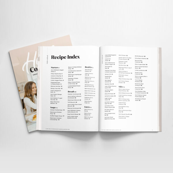 Hello Cookbook: Favorite Family Recipes - Image 3