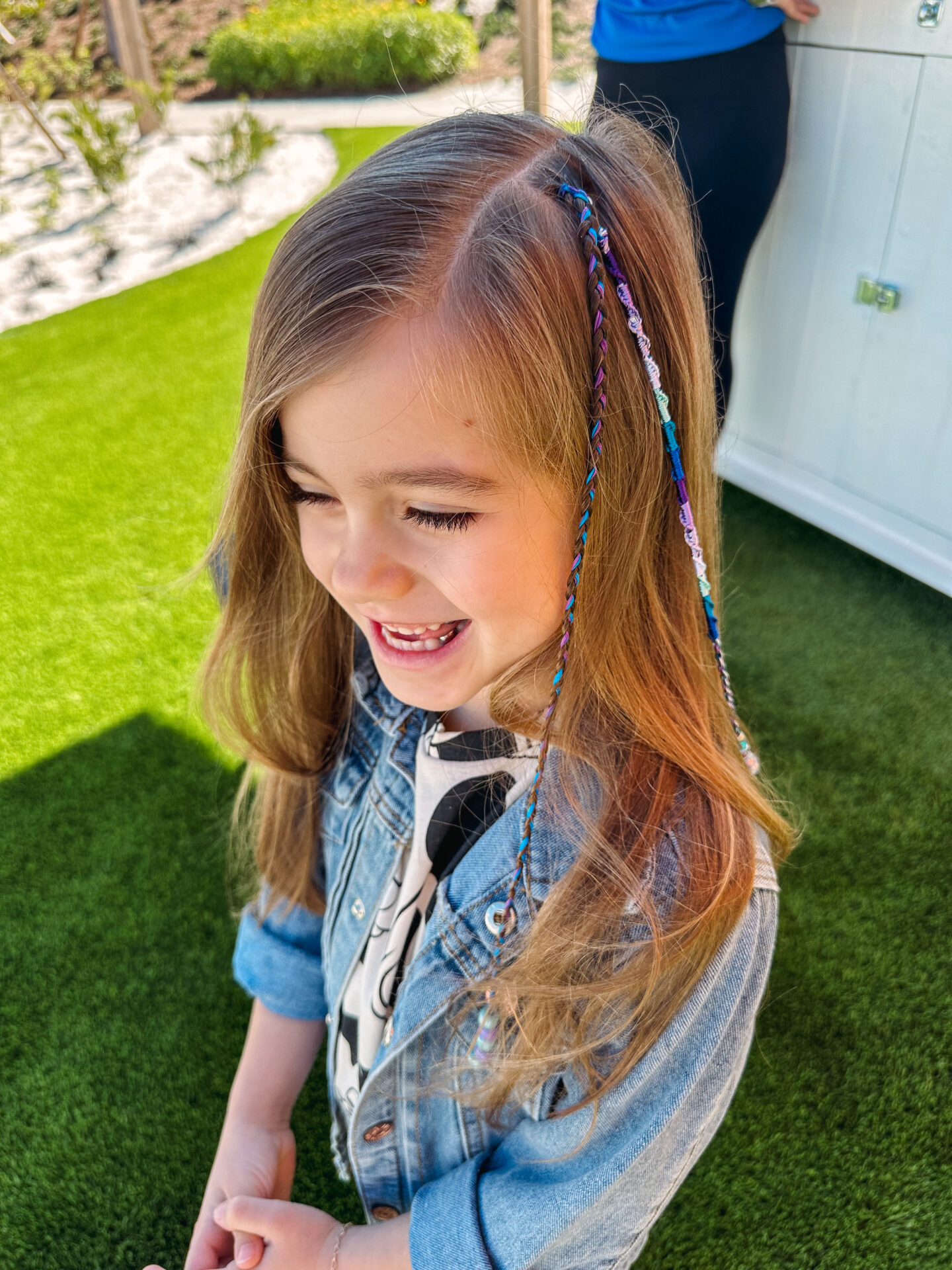 Evermore Resort review of hair wraps by travel blogger Angela Lanter