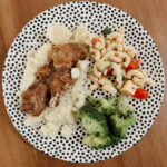 Crockpot Chicken with French Onion Soup Mix recipe by lifestyle blogger Angela Lanter