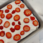 Easy Strawberry Shortcake Recipe with Cake Mix by food blogger Angela Lanter